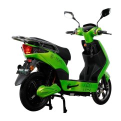 Elektroskúter RACCEWAY® E-FICHTL®, sv.zelený-metalický, bez batérie