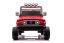 Beneo Elektrické autíčko Toyota FJ Cruiser XXL s pohonom 4x4, licencované (Dvojmiestne), červené, Prenosná lítiová batéria, Vysoký podvozok, Dve sedadlá, Odpružená zadná náprava, 2,4 GHz Diaľkový ovládač, MP3 prehrávač s Bt, LED