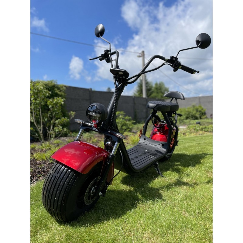 Elektrická kolobežka Lera Scooters C1+ 1500W červená