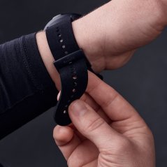 Suunto 24mm Urban 5 Microfiber Strap All Black M