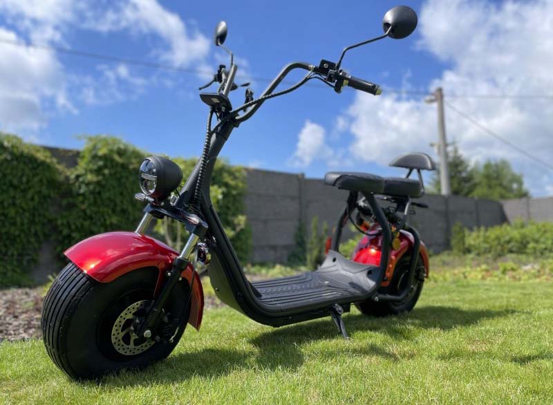 Elektrická kolobežka Lera Scooters C1+ 1500W červená