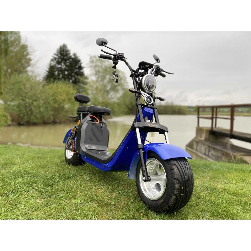 Elektrická koloběžka Lera Scooters C2 2000W modrá