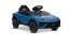 Beneo Elektrické autíčko Lamborghini Lanzador 12V s pohonom zadných kolies a licenciou (Jednomiestne), modré, Lítiová batéria, LED svetlá, široké sedadlo, 2,4 GHz diaľkový ovládač, MP3 prehrávač so vstupom USB/AUX a Bluetooth