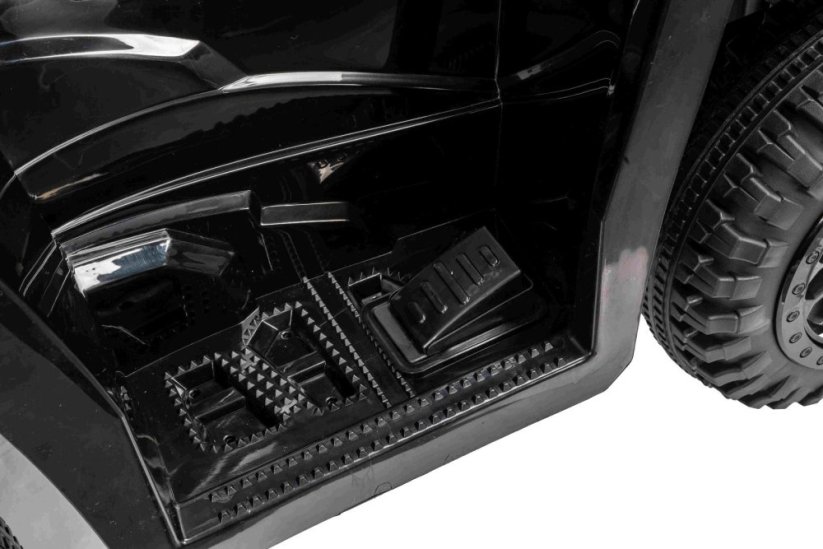 Elektrická čtyřkolka Beneo Arctic Cat 12V se zadním pohonem, černá, LED světla, lithiová baterie, 2 x 25W motor, originální licence