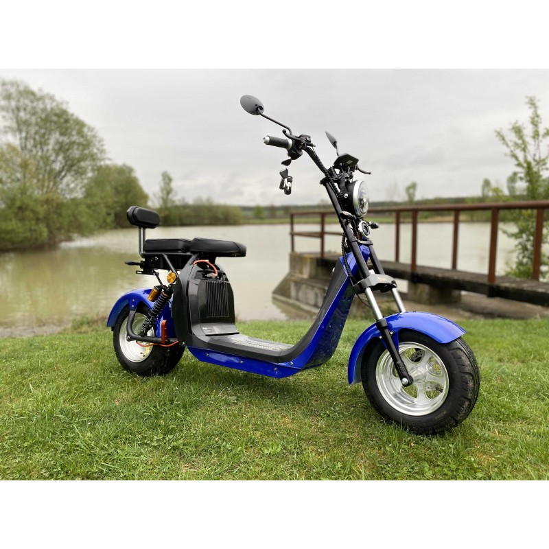 Elektrická koloběžka Lera Scooters C2 2000W modrá
