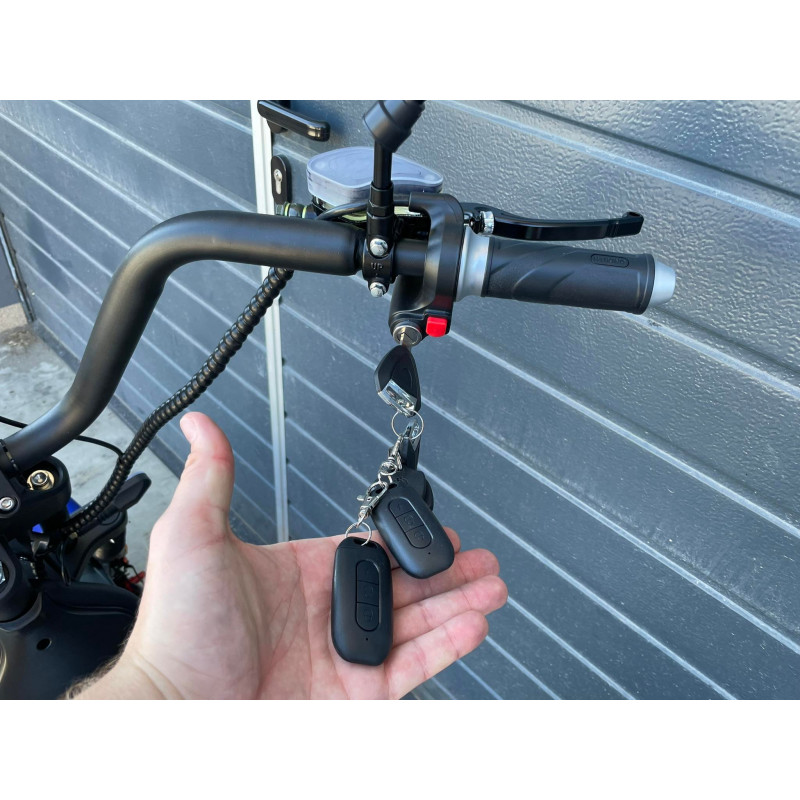 Elektrická koloběžka Lera Scooters C7 3000W červená