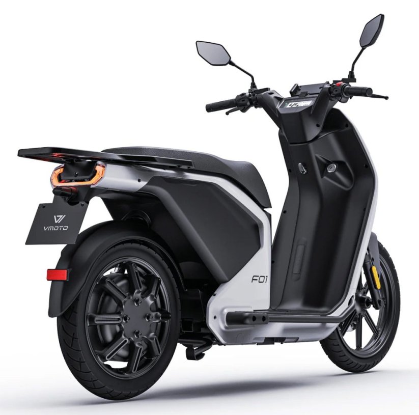 Motocykel Super Soco F01 biely