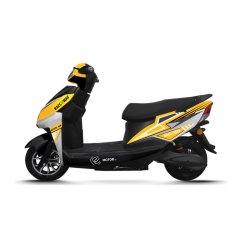 Elektrický skútr RACCEWAY® CITY 45, s technickým průkazem, žlutý