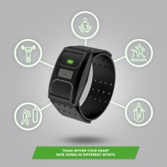 Hrudný pás Tunturi Rate Armband