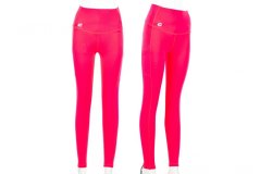 Dámské legíny Crussis neon pink