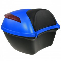 Zadní kufr k elektroskútru RACCEWAY® E-BABETA®, modrý-lesklý
