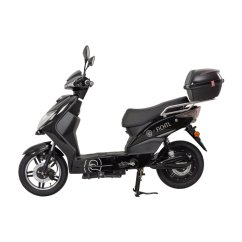 Elektroskúter RACCEWAY® E-FICHTL®, čierny-lesklý, bez batérie