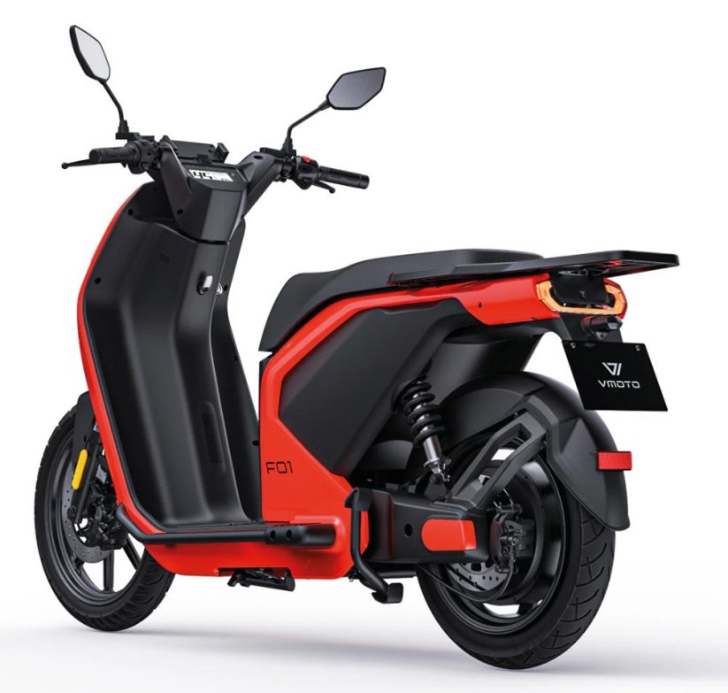 Motocykel Super Soco F01 červený