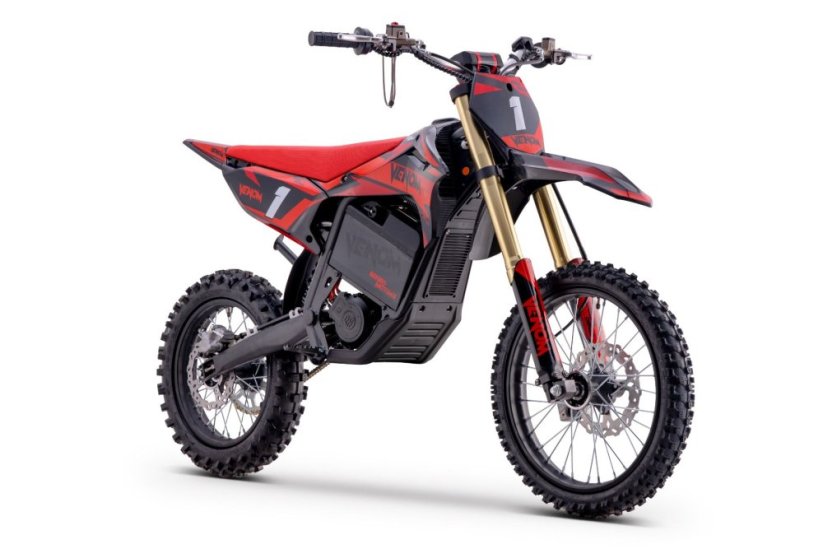 Elektrický motokros Beneo Motors Venom red - 6500W