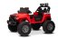 Elektrické autíčko Beneo Motors OFFRIDE 4x4² Dvoumístné 12V, červené, MP3 Přehrávač s USB/AUX vstupem, Pohon 4x4, Lithiová Baterie, EVA kola s odpružením, Dálkový ovladač, LED Světla