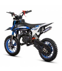 Motocykel Minicross XTR 702 49CC 2T E-Start čierno-modrá