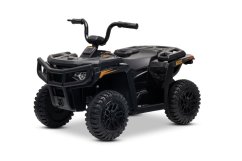 Elektrická čtyřkolka Beneo Arctic Cat 12V se zadním pohonem, černá, LED světla, lithiová baterie, 2 x 25W motor, originální licence