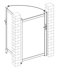 Příslušenství G21 montážní profil pro levou branku 158 cm