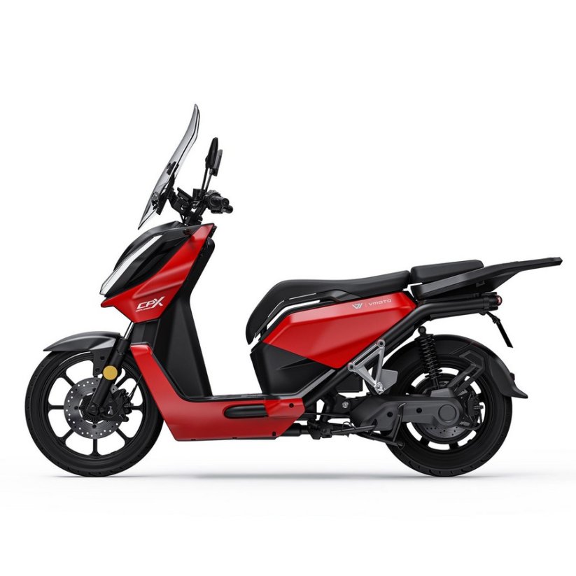 Elektrický skúter Vmoto CPX Explorer červená