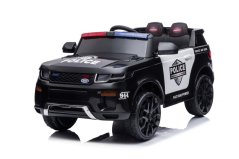 Eljet Detské elektrické auto polícia SUV čierna, Li-Ion