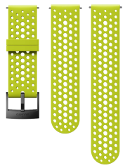 Suunto 24MM ATHLETIC 1 SILICONE STRAP LIME BLACK