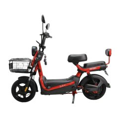 Elektrický skútr RACCEWAY® KOBRA-SG-G60, červený, bez baterie