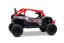 Elektrické autíčko Kawasaki TERYX KRX 1000 12V, červené, jednomiestne, odpružená zadná náprava, 2,4 Ghz diaľkové ovládanie, Lítiová batéria, 2 x 25W Motory, MP3 s USB/AUX,