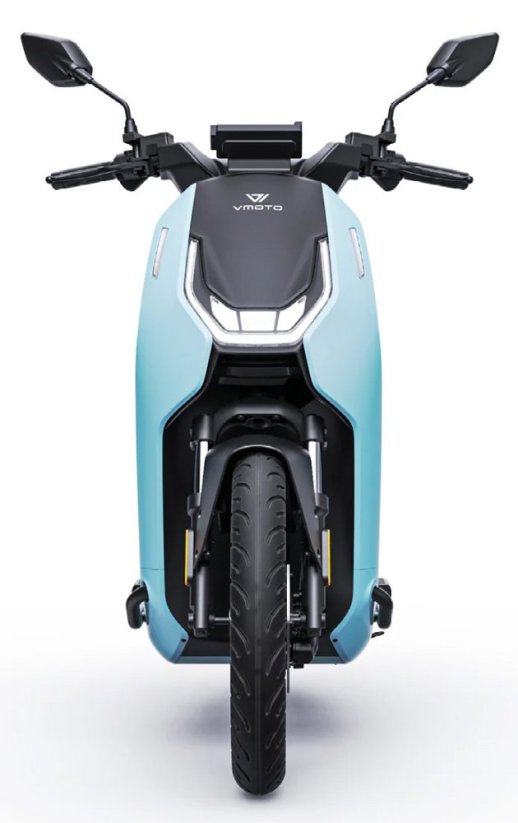 Motocykel Super Soco F01 svetlomodrý