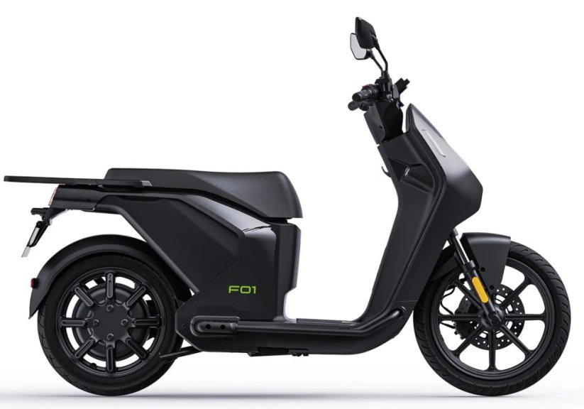 Motocykel Super Soco F01 čierny