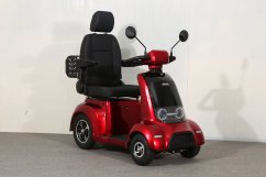 Štvorkolesový elektrický seniorský a invalidný vozík s košom Selvo 4810Li