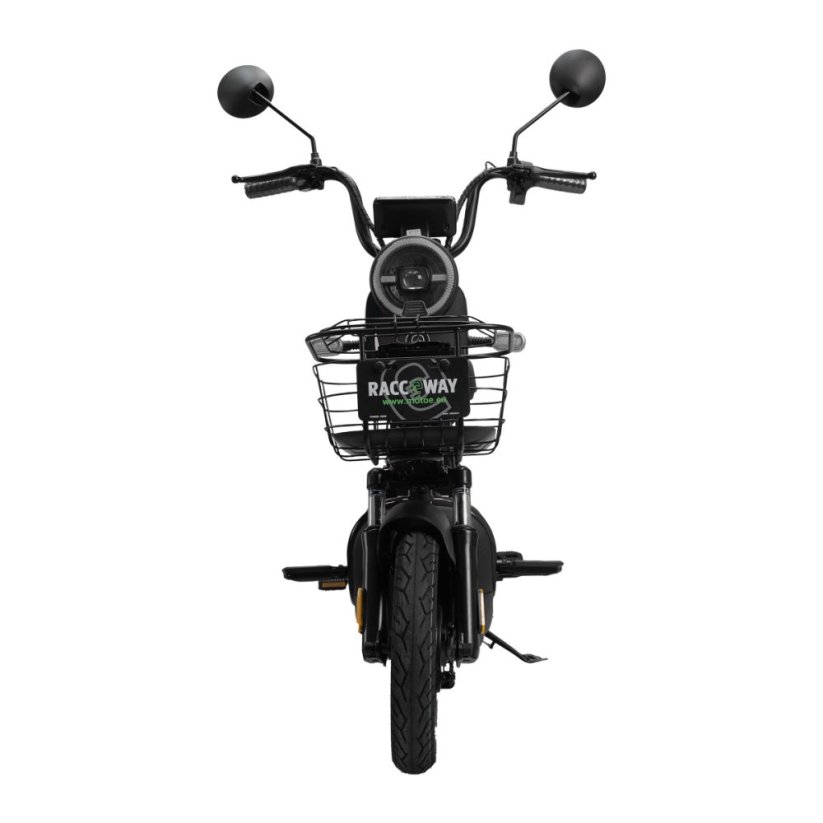 Elektroskúter RACCEWAY® KOBRA-SG-G60 240W 12Ah, čierny