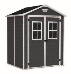 Zahradný domek Keter MANOR 6 x 5 DD tmavo šedý