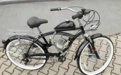 Motokolo Sunway Beach Cruiser black 50CC 2T