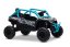 Elektrické autíčko Kawasaki TERYX KRX 1000 12V, modré, jednomiestne, odpružená zadná náprava, 2,4 Ghz diaľkové ovládanie, Lítiová batéria, 2 x 25W Motory, MP3 s USB/AUX