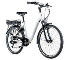Mestský elektrobicykel Leader Fox Latona 26" 2024 biely