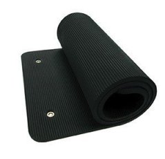 Podložka na cvičenie Profi Tunturi čierna 140 cm tl. 15 mm