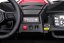Beneo Elektrické autíčko UTV XXL 24V dvojmiestne 180 W motory nafukovacie gumené kolesá odpružené zadné nápravy kotúčová brzda čalúnené sedadlo nastaviteľný volant bluetooth MP3 preh červená