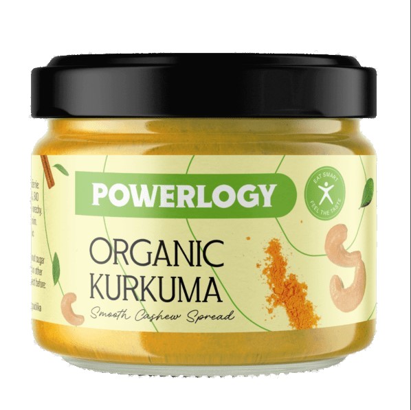 Powerlogy Organic Kurkuma Cream 200 g