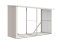 Dřevěný přístřešek G21 WOH 682 - 302 x 119 cm, šedý