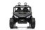Elektrické auto Beneo T-REX Ride 4x4 dvoumístné 24V, černé, MP3 přehrávač se vstupem USB/AUX, pohon 4x4, lithiová baterie, odpružení, dálkové ovládání, LED světla