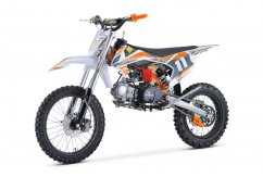 Pitbike Leramotors Shark 125ccm 4T 17/14 oranžová