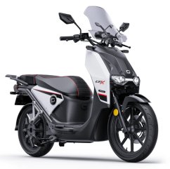 Elektrický skúter Super Soco CPX PRO dual battery biely