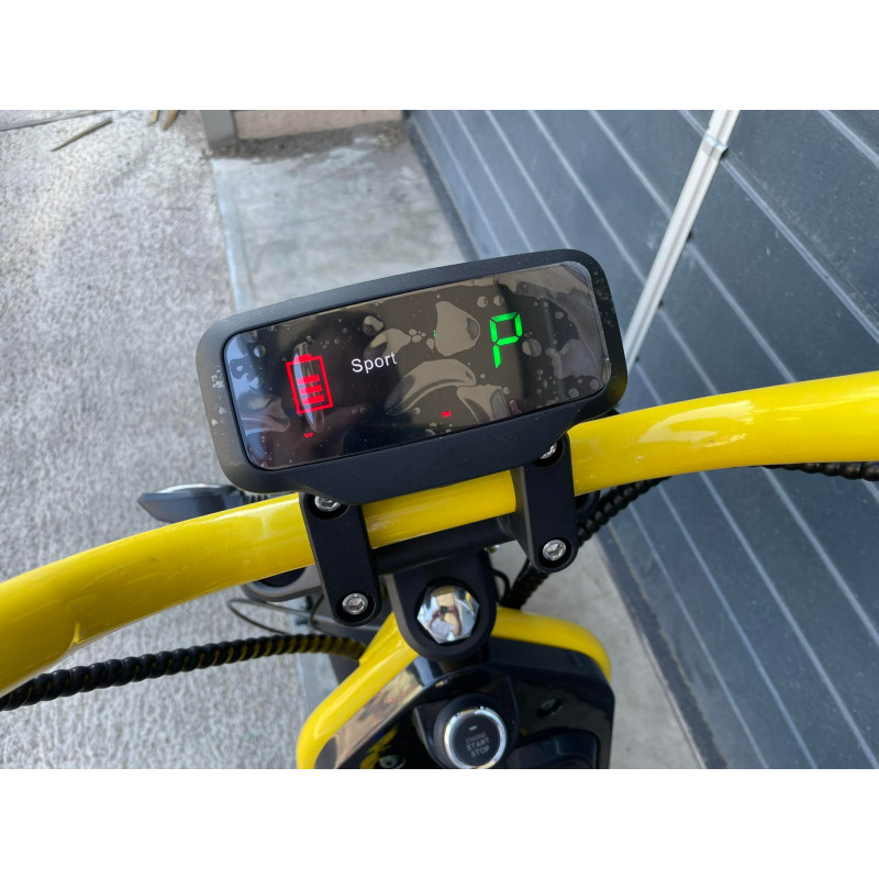 Elektrická koloběžka Lera Scooters C6 2000W žlutá