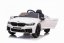 Beneo Elektrické autíčko BMW M5 24V Mäkké EVA kolesá Motory: 2 x 24V Kapacita batérií 24V LED Svetlá 2,4 GHz diaľkové ovládanie MP3 Prehrávač Koženkové sedadlo ORIGINÁL licencia biele