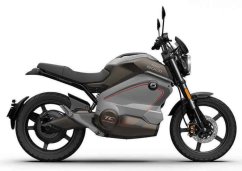 Elektrický motocykel Super Soco TC Wanderer dual battery sivý