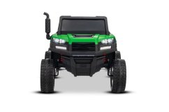 Beneo RIDER 6X6 24V s pohonom štyroch kolies 4X 200W, Dvojmiestne, zelené, Lítiová batéria, EVA kolesá