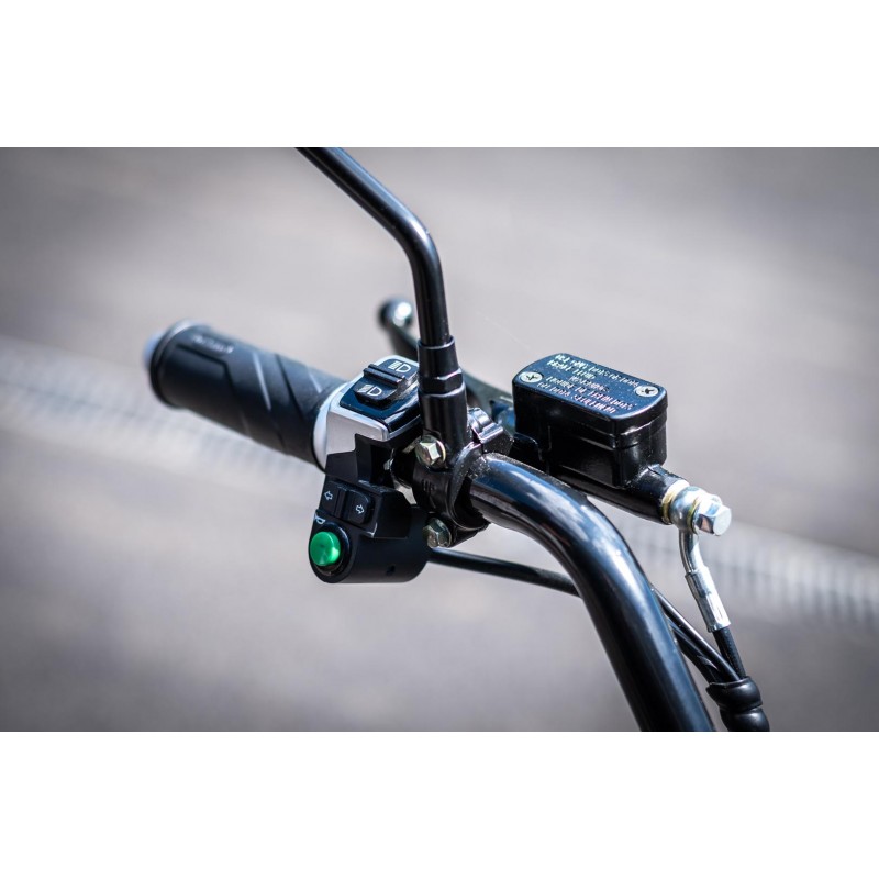 Elektrický skútr Lera Scooters C2 2000W hnědý