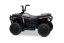 Elektrická čtyřkolka Beneo Arctic Cat 12V se zadním pohonem, černá, LED světla, lithiová baterie, 2 x 25W motor, originální licence