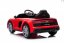 Beneo Elektrické autíčko Audi R8 Spyder nový typ plastové sedadlo plastové kolesá USB/SD Vstup batéria12V 2 X 25W motor orginal licencia červená
