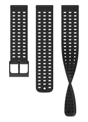 Suunto 22mm Athletic 2 Silicone Strap All Black S+M